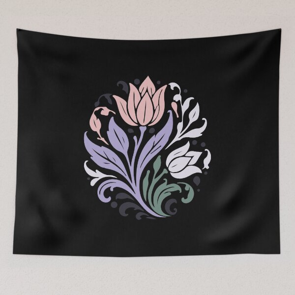 Item preview, Colorful Circular Floral Mandala 058_1 designed and sold by AhmedHelal24795.
