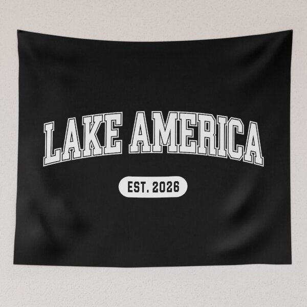 Item preview, Lake America Est. 2026 – Patriotic American Lake Life Vintage Design designed and sold by artworkathome.