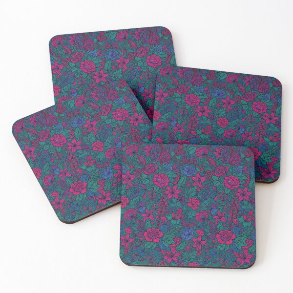 Item preview, Dark Floral Botanical Rose Garden Seamless Pattern designed and sold by Owcomm.