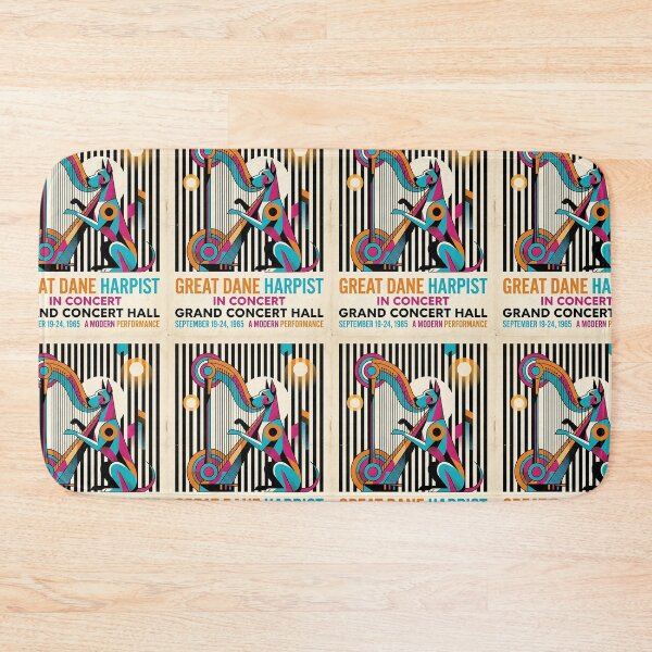 Item preview, Great Dane Harpist designed and sold by PictoVibe.