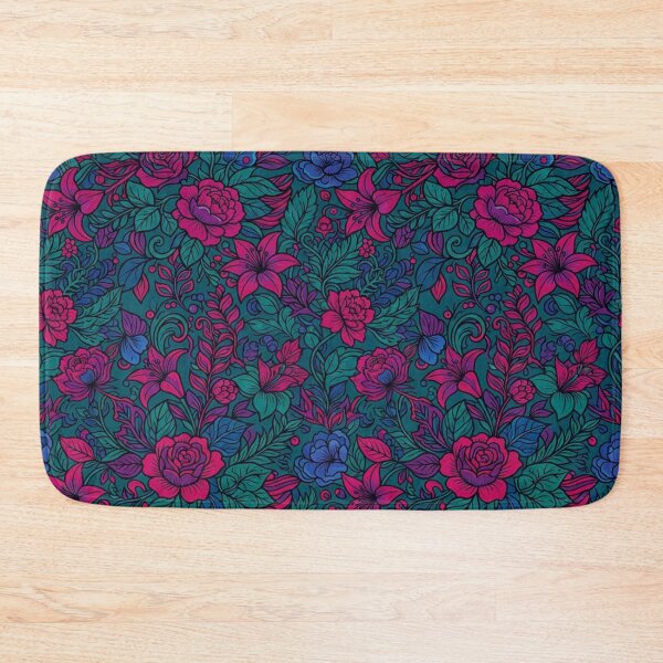 Item preview, Dark Floral Botanical Rose Garden Seamless Pattern designed and sold by Owcomm.
