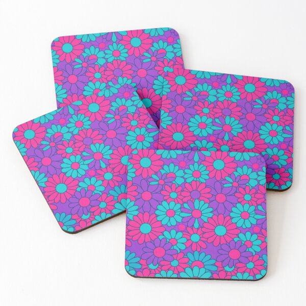 Item preview, Retro Daisy Flowers Pattern Retro Floral designed and sold by Owcomm.