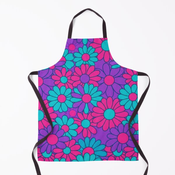 Item preview, Estampado retro de margaritas florales designed and sold by Owcomm.