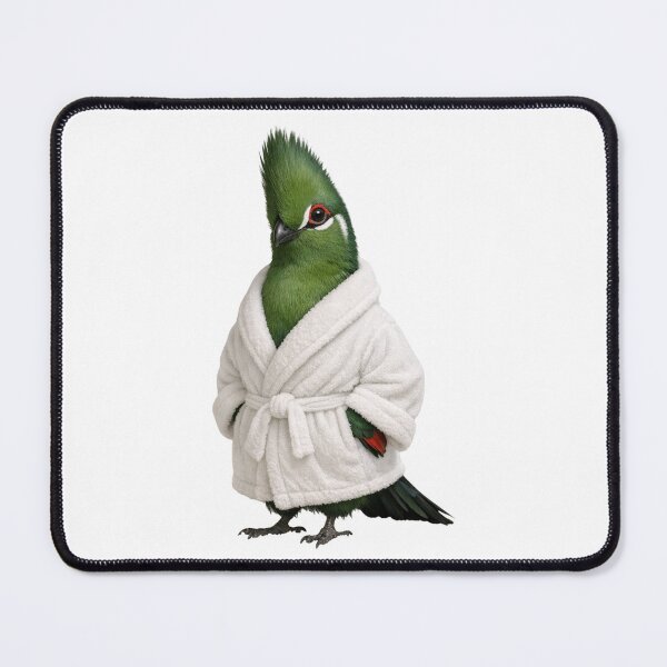 Item preview, Livingstone’s Turaco Bathrobe designed and sold by Sillytoe.