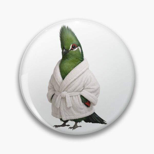 Item preview, Livingstone’s Turaco Bathrobe designed and sold by Sillytoe.