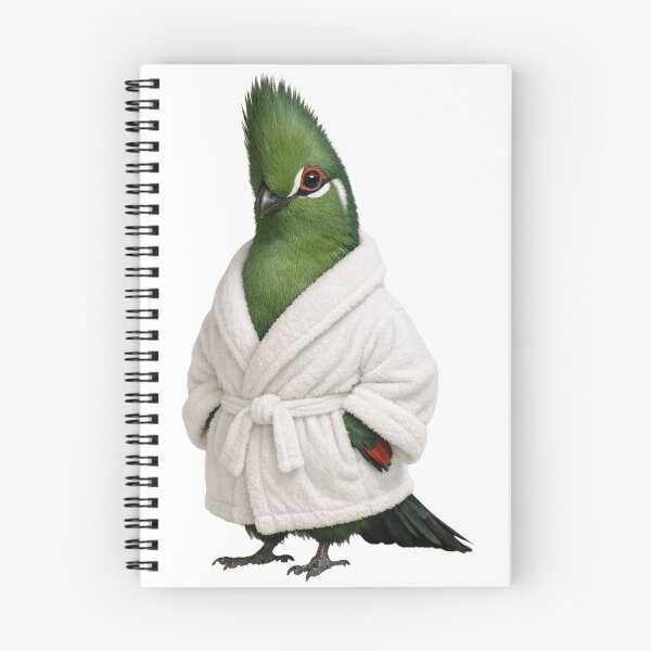 Item preview, Livingstone’s Turaco Bathrobe designed and sold by Sillytoe.