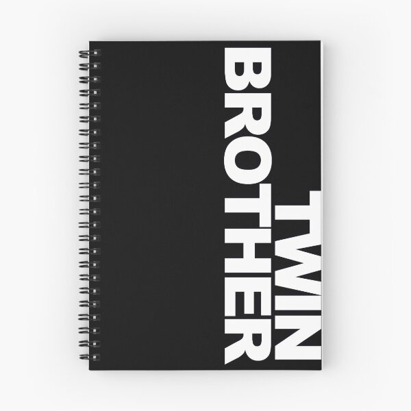 Item preview, TWIN BROTHER — White Minimal Bold Type Statement designed and sold by WORDPAUSE.