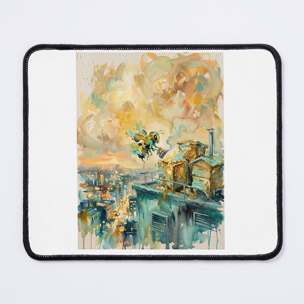 Item preview, Honey Bee Rooftop Beekeeper designed and sold by PictoVibe.