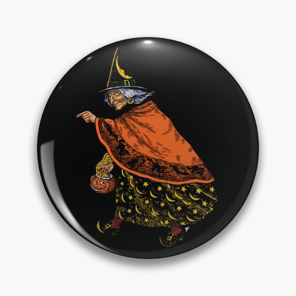 Item preview, Vintage Witch - Black Background  designed and sold by The Abysmall.