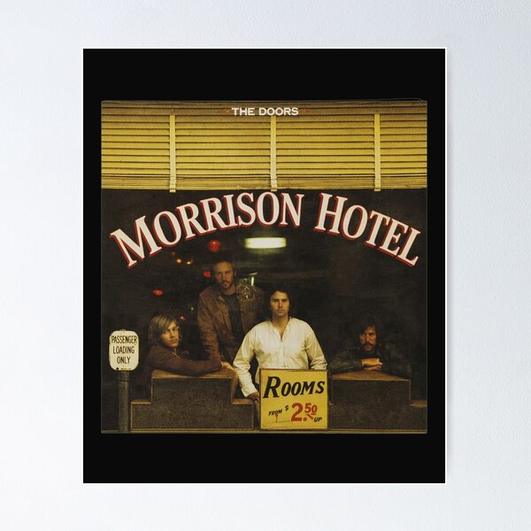 Item preview, Morrison Hotel Album Art Rock Music  designed and sold by DonaldOswald.