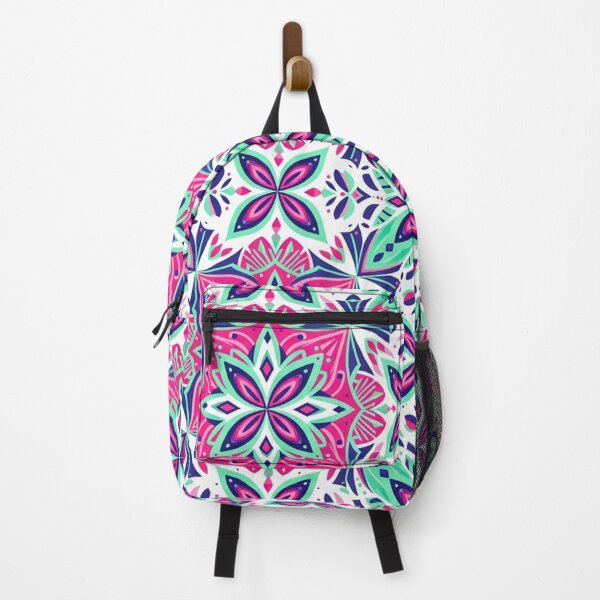 Item preview, Vibrant Pink Floral Mandala Geometric Pattern designed and sold by Owcomm.