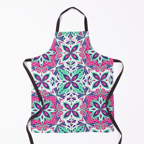 Item preview, Vibrant Pink Floral Mandala Geometric Pattern designed and sold by Owcomm.