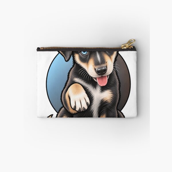 Item preview, "Cute blue-eyed puppy design" designed and sold by FeyArteDesigns.
