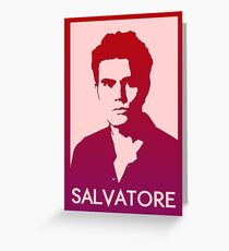 Stefan Salvatore Greeting Card