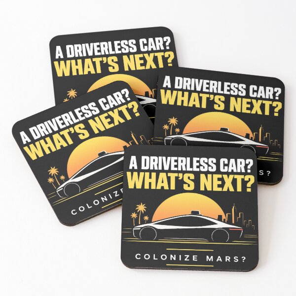 Item preview, A Driverless Car Whats Next Colonize Mars designed and sold by Kenzie & Co.
