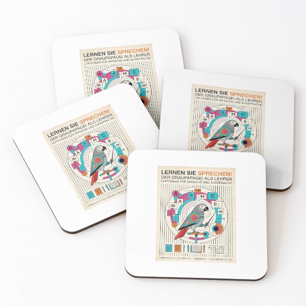 Item preview, African Grey Language Teacher designed and sold by PictoVibe.