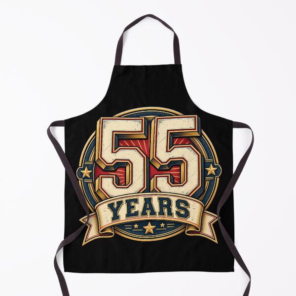 Item preview, 55 Years Old Retro Emblem Crest 55th Birthday Anniversary Men Women designed and sold by Photo-Sphere101.