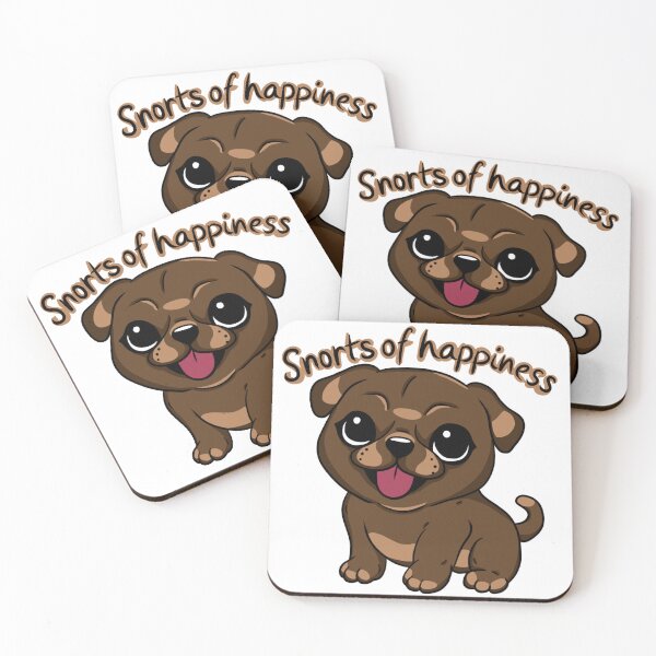 Item preview, Snorts of Happiness Dog designed and sold by Phyllya Design.