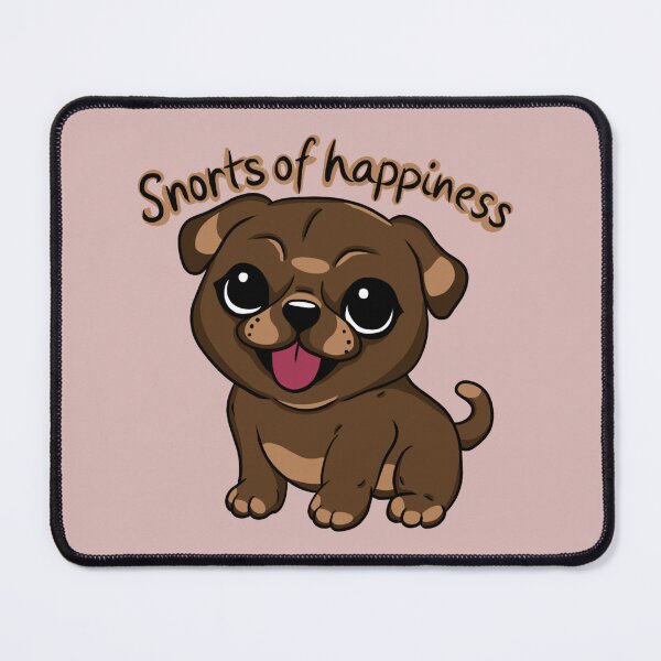Item preview, Snorts of Happiness Dog designed and sold by Phyllya Design.