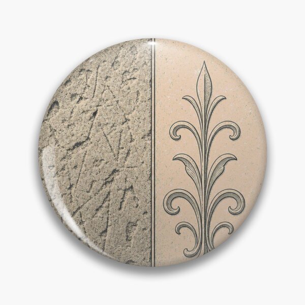 Item preview, Legible Again Gravestone Before After Seal designed and sold by BoosterShop.