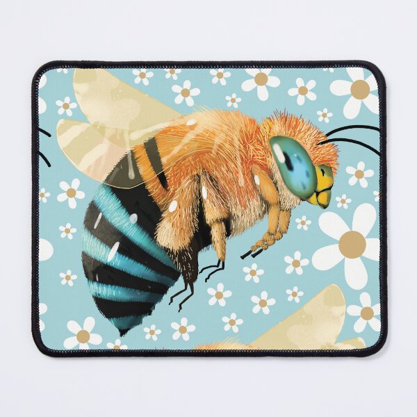 Item preview, Blue Banded Bees - Australian Native Bee Amegilla Cingulata designed and sold by Karin Taylor.