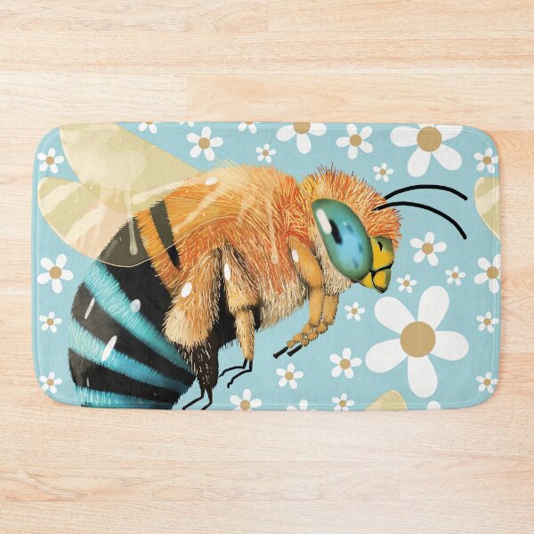 Item preview, Blue Banded Bees - Australian Native Bee Amegilla Cingulata designed and sold by Karin Taylor.