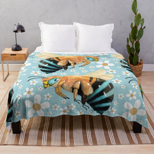 Item preview, Blue Banded Bees - Australian Native Bee Amegilla Cingulata designed and sold by Karin Taylor.