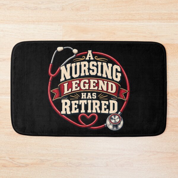 Item preview, A Nursing Legend Has Retired Vintage Nurse Retirement Stethoscope Heart designed and sold by Photo-Sphere101.