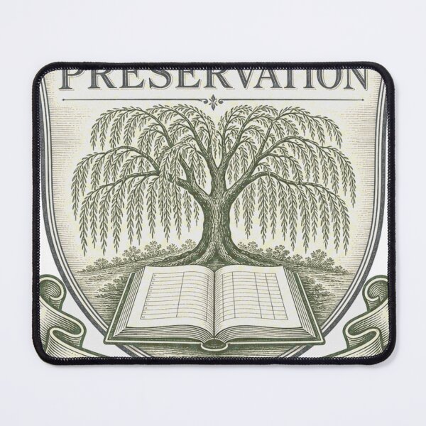 Item preview, Cemetery Preservation Volunteer Coat of Arms Pasture Register designed and sold by BoosterShop.