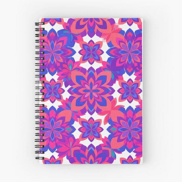 Item preview, Vibrant Pink and Purple Floral Mandala Pattern designed and sold by Owcomm.