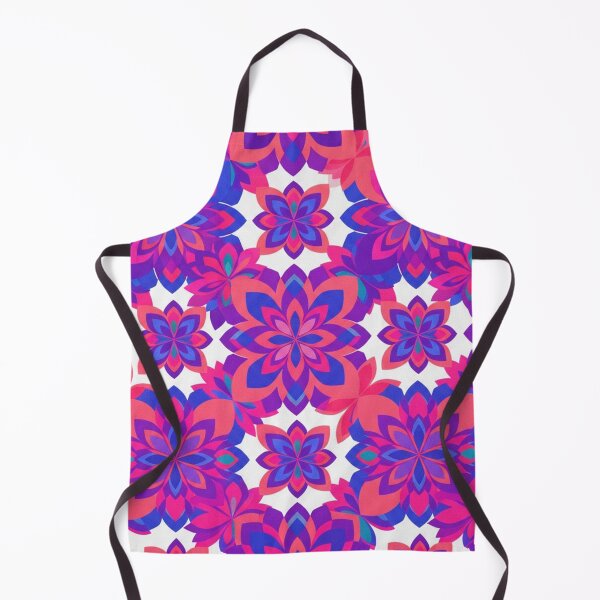 Item preview, Vibrant Pink and Purple Floral Mandala Pattern designed and sold by Owcomm.