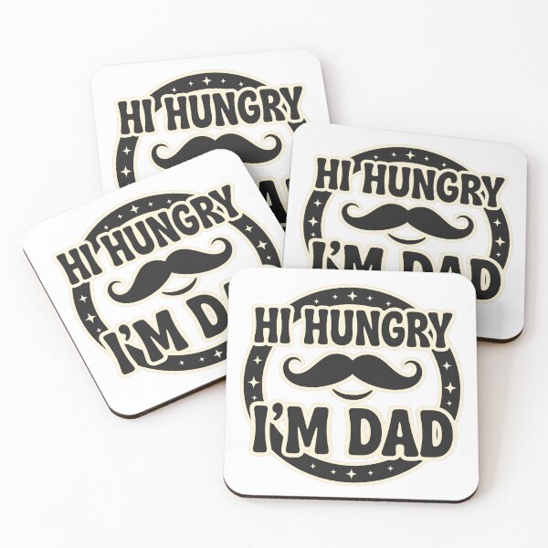 Item preview, Hi Hungry, I'm Dad designed and sold by GeeklyShirts.
