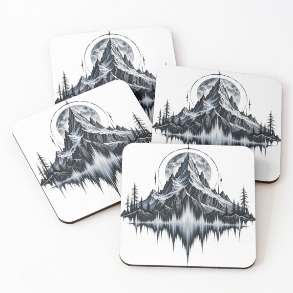Item preview, Cold Resonance Atmospheric Metal Art designed and sold by S06PMarketing.
