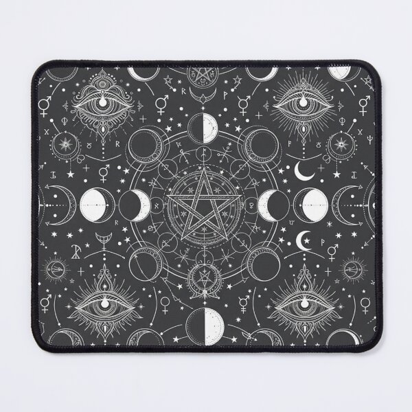 Item preview, Mystical Celestial Occult Magic Moon Stars Pattern designed and sold by Owcomm.