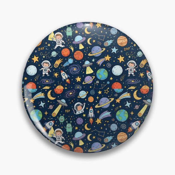 Item preview, Earth Cute Hand Drawn Doodle Seamless Pattern Collection designed and sold by ART ATTACK ZONE.
