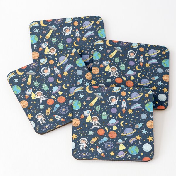 Item preview, Earth Cute Hand Drawn Doodle Seamless Pattern Collection designed and sold by ART ATTACK ZONE.