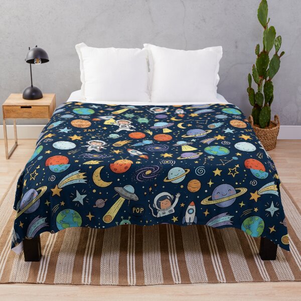 Item preview, Earth Cute Hand Drawn Doodle Seamless Pattern Collection designed and sold by ART ATTACK ZONE.