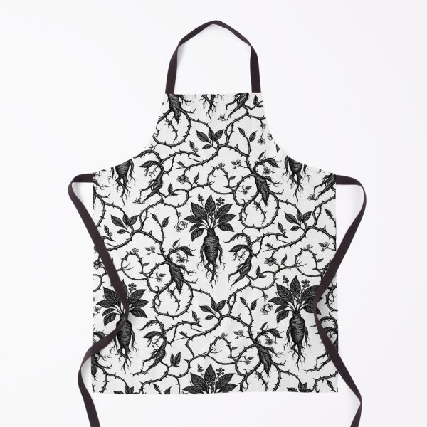 Item preview, Dark Botanical Mandrake Root Magic Pattern designed and sold by Owcomm.
