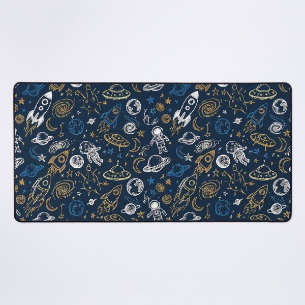 Item preview, Astronaut Cute Hand Drawn Doodle Seamless Pattern Collection designed and sold by ART ATTACK ZONE.