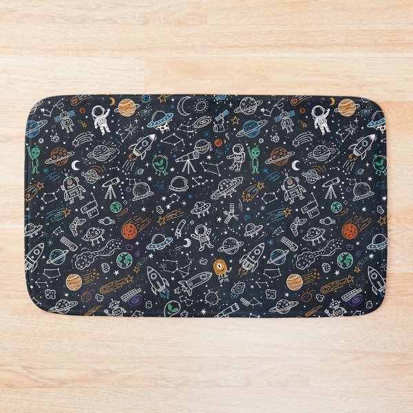 Item preview, MArs Cute Hand Drawn Doodle Seamless Pattern Collection designed and sold by ART ATTACK ZONE.