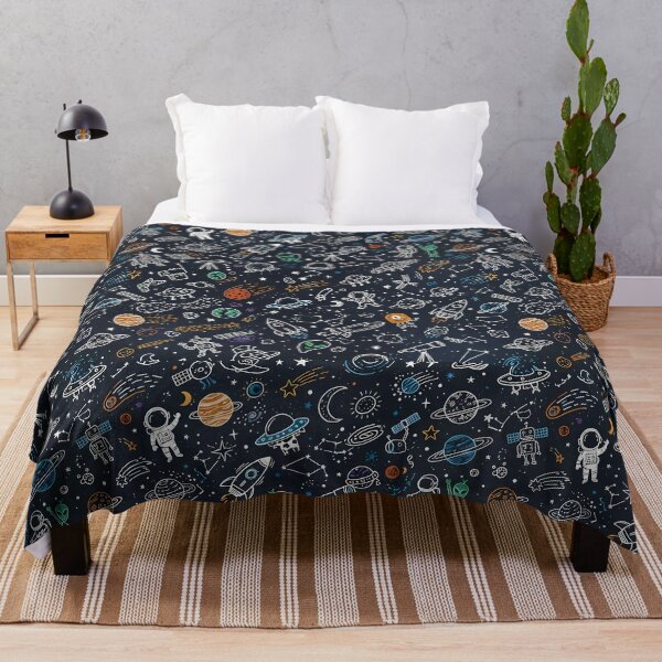 Item preview, MArs Cute Hand Drawn Doodle Seamless Pattern Collection designed and sold by ART ATTACK ZONE.
