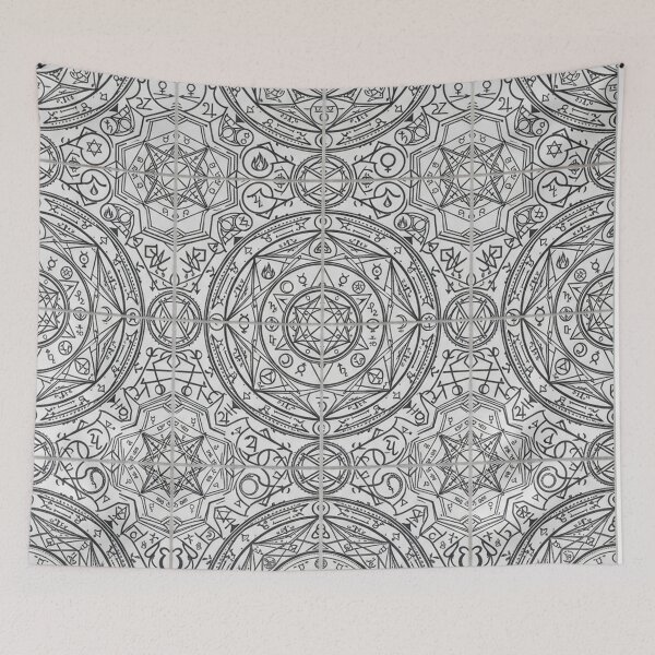 Item preview, Mystical Magic Circle Occult Pattern designed and sold by Owcomm.