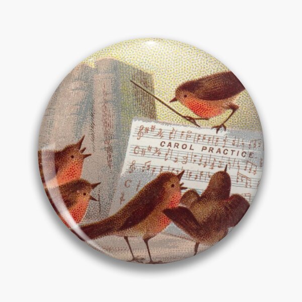 Item preview, Victorian Christmas Caroling Birds designed and sold by forgottenbeauty.