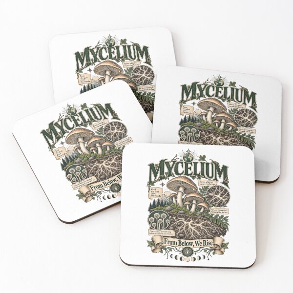 Item preview, Mycelium From Below We Rise designed and sold by choudane.