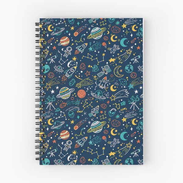 Item preview, UFO Cute Hand Drawn Doodle Seamless Pattern Collection designed and sold by ART ATTACK ZONE.