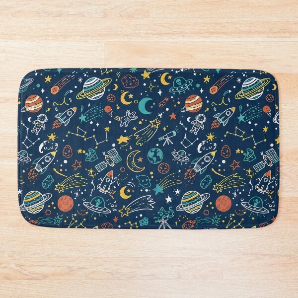 Item preview, UFO Cute Hand Drawn Doodle Seamless Pattern Collection designed and sold by ART ATTACK ZONE.