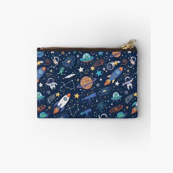 Item preview, Aliens Cute Hand Drawn Doodle Seamless Pattern Collection designed and sold by ART ATTACK ZONE.