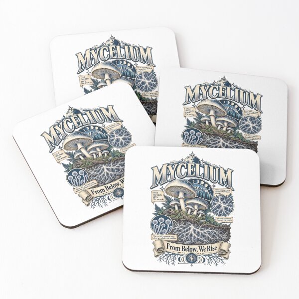 Item preview, Mycelium From Below We Rise designed and sold by choudane.