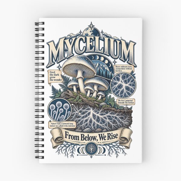 Item preview, Mycelium From Below We Rise designed and sold by choudane.