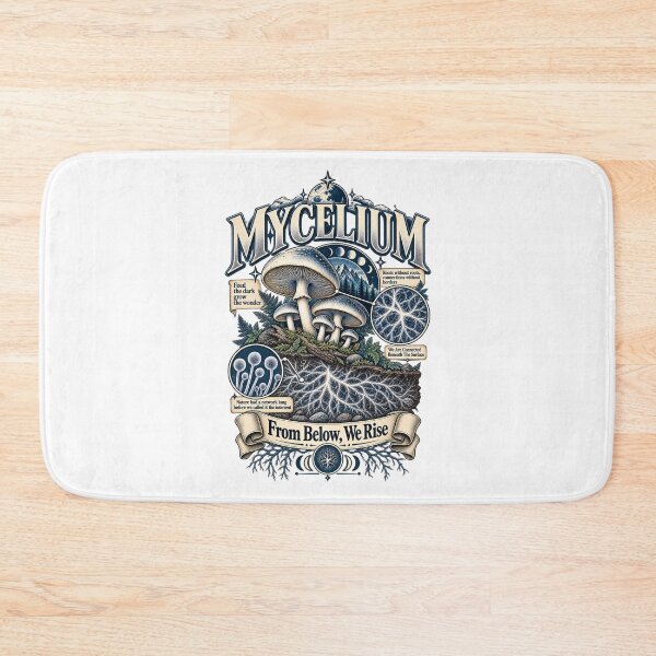 Item preview, Mycelium From Below We Rise designed and sold by choudane.